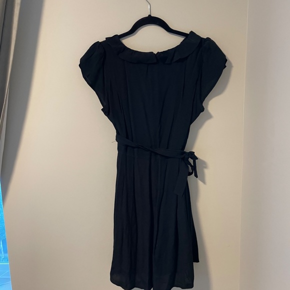 MINKPINK | Little Black Wrap Dress - Picture 4 of 4